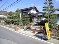 工事中（門柱基礎も）